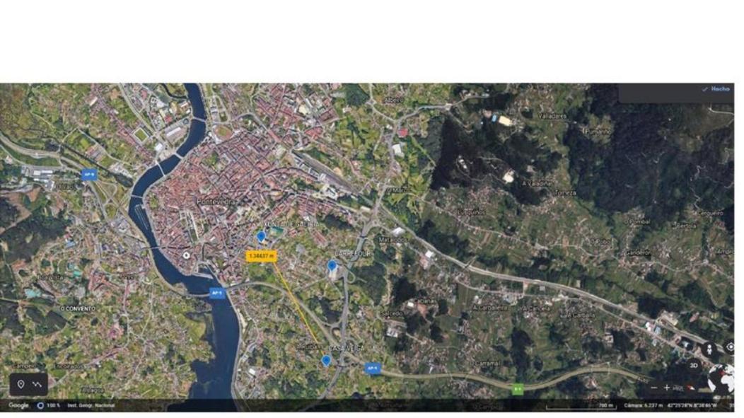 Appartamento Casa Veiga Pontevedra Esterno foto